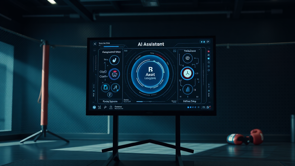AI assistant interface for MMA gyms, boosting lead generation and bookings.