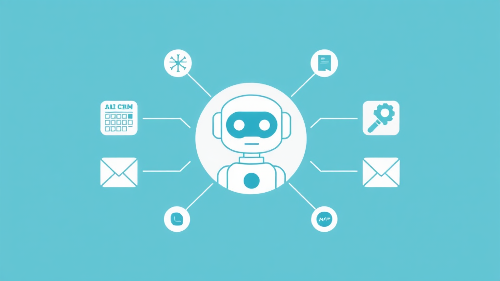 AI chatbot integrating with CRM and calendar