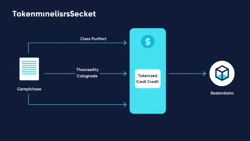 Blockchain class credit flow diagram