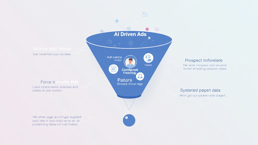 AI sales funnel diagram with lead capture