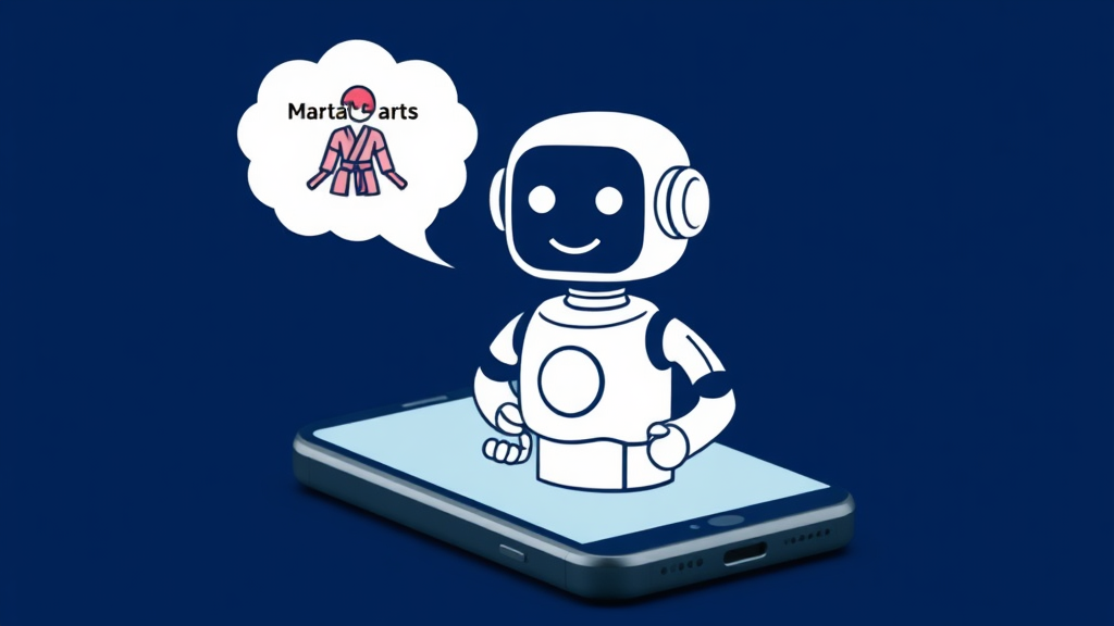 AI chatbot for martial arts gym booking